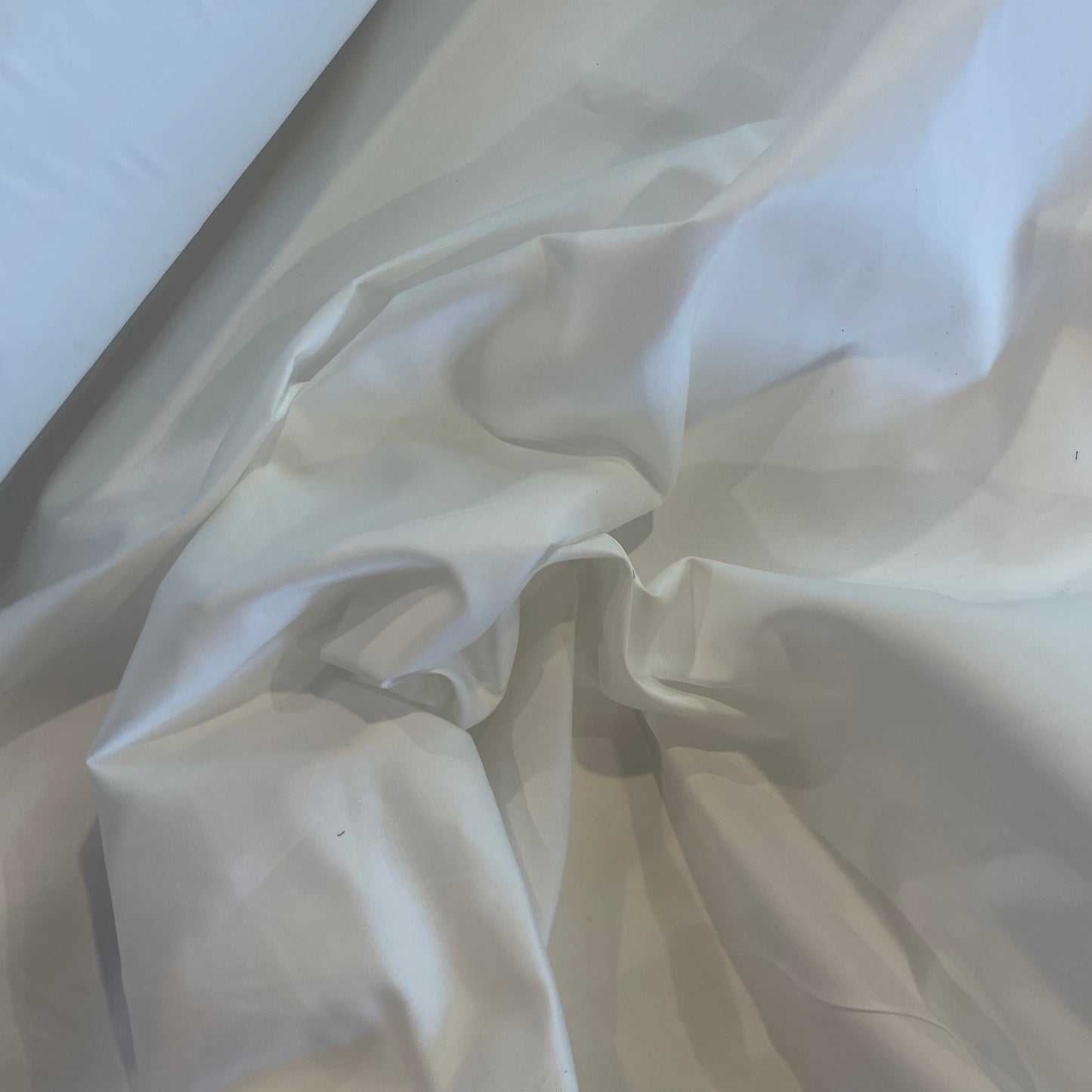 White light weight cotton sateen