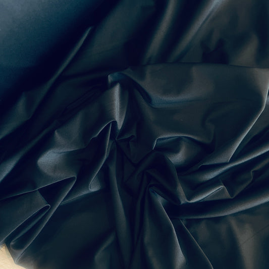 midnight black shiny spandex jersey