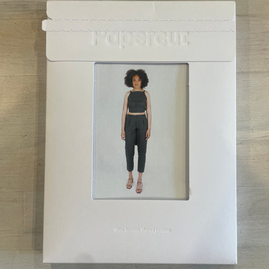 paper cut patterns Guise pants