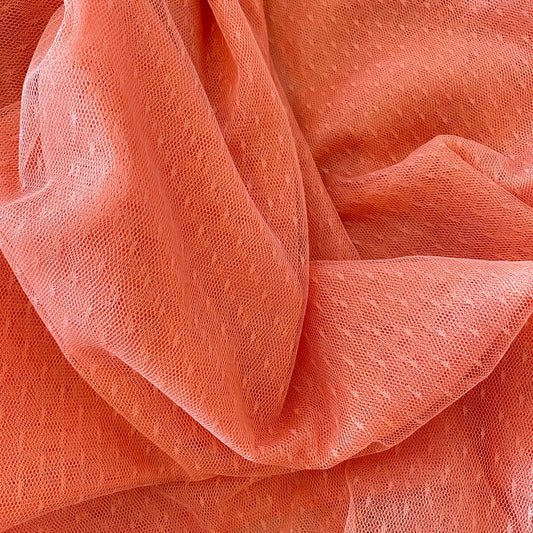 3.7 m Coral Hailspot Tulle