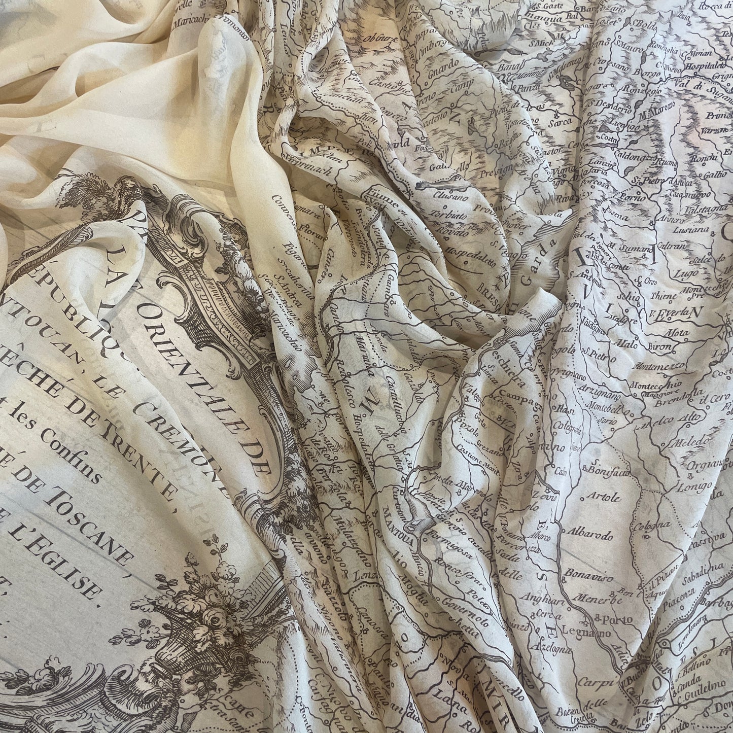 Golfe de Venise silk chiffon