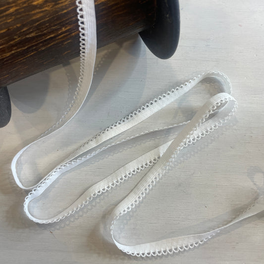 10mm white soft picot