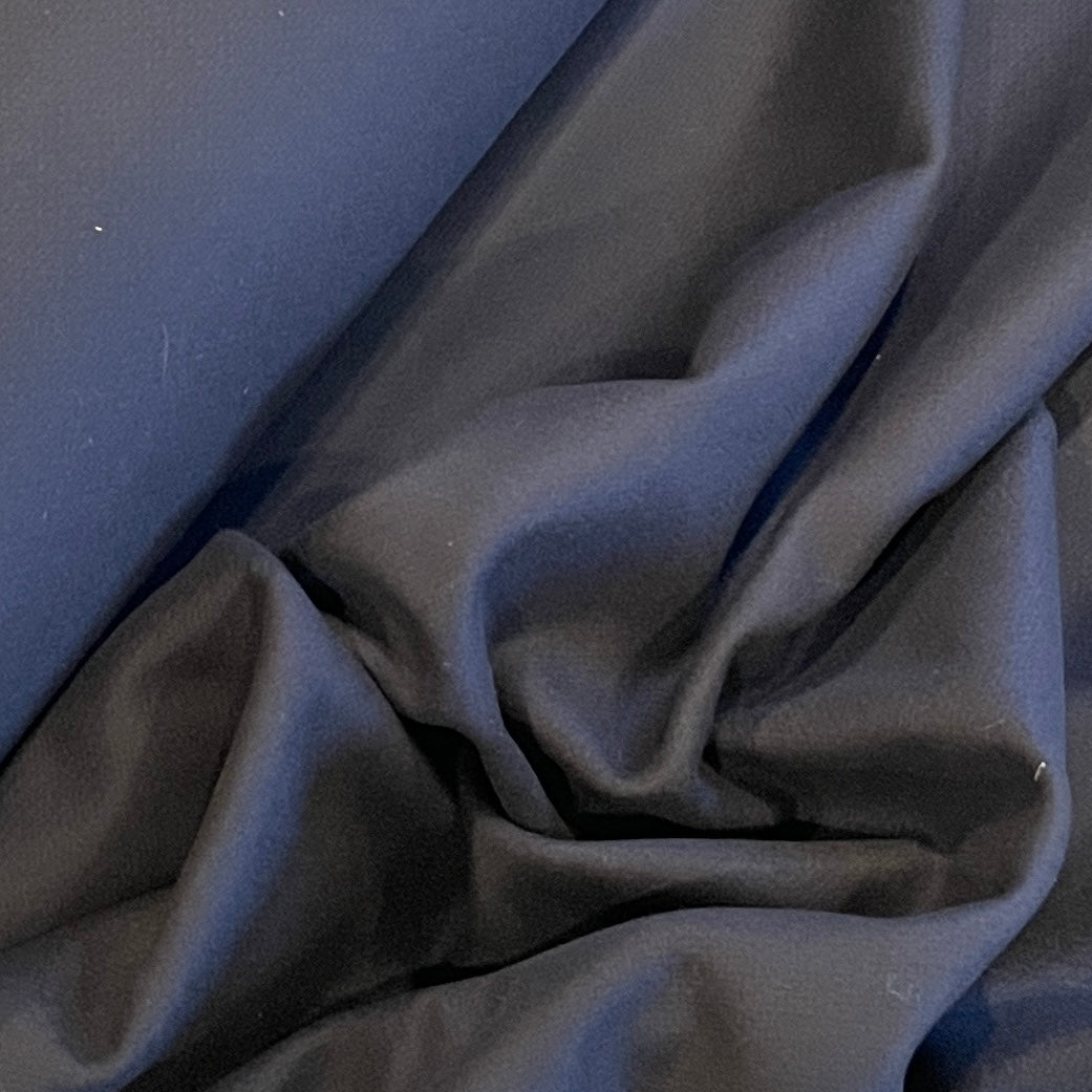 Navy wool coating