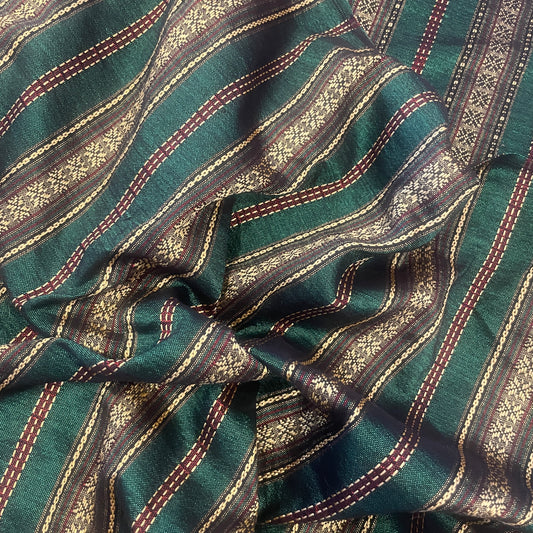 3.5m vintage metallic brocade