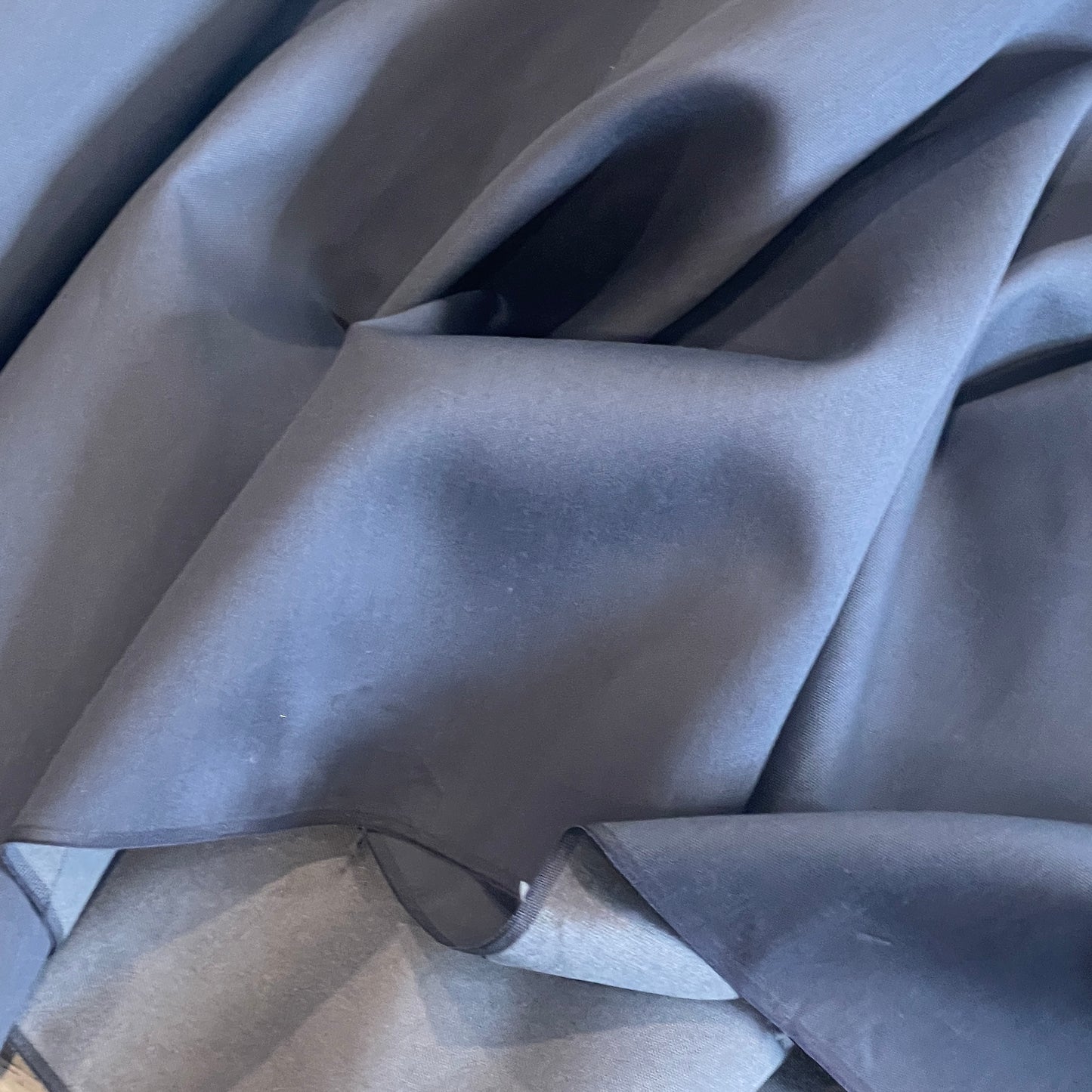 Alina airforce blue silk suiting