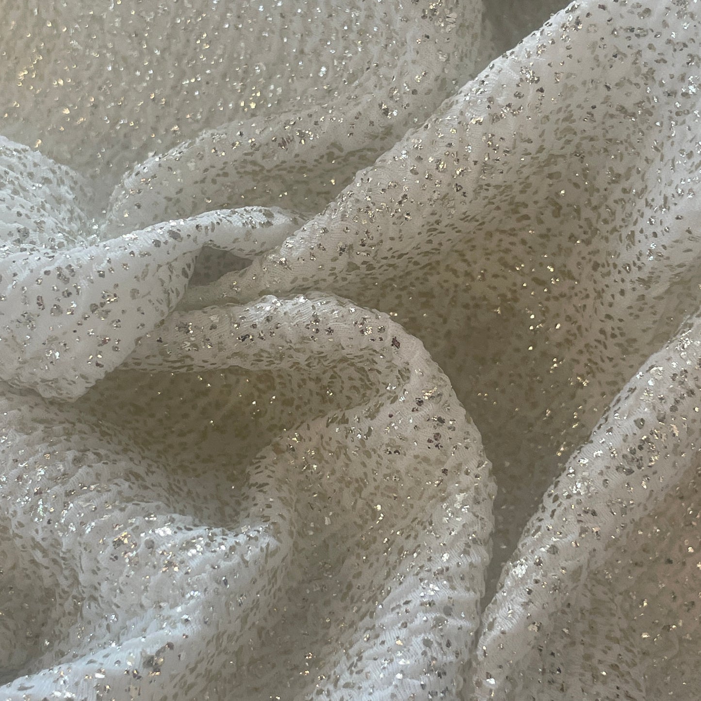 1.9m gold lurex flack knit
