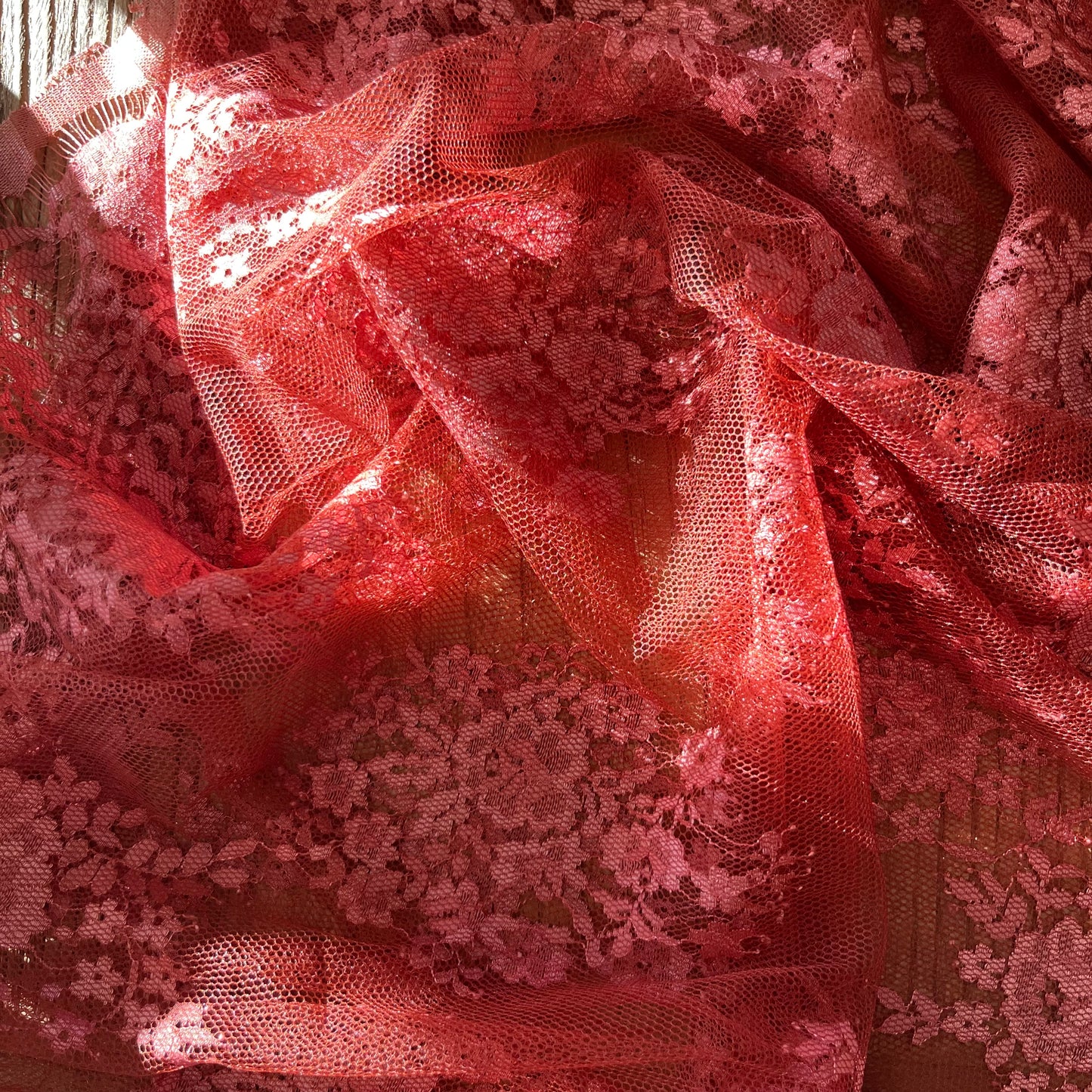 2.4m Sienna French lace Nylon cotton