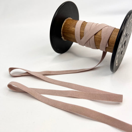 10mm Mocha soft edging elastic