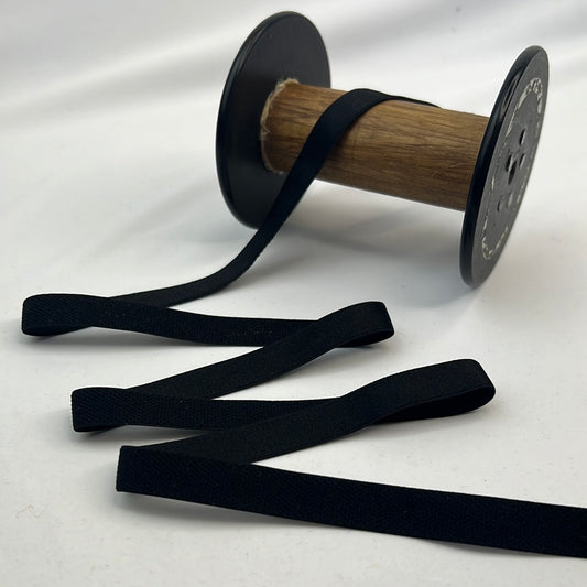 13mm black satin strapping