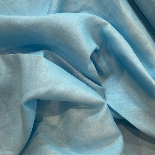 Aqua mid weight linen