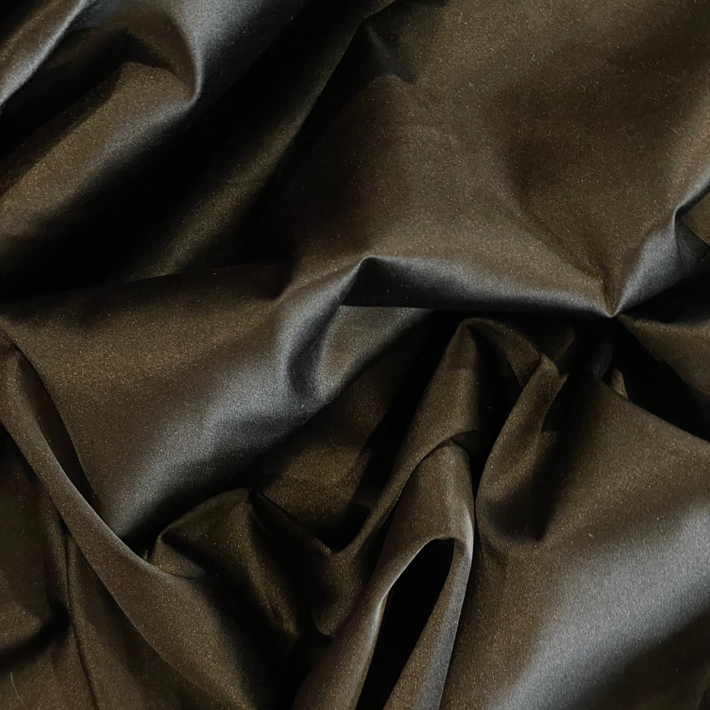 Felicity black stretch satin