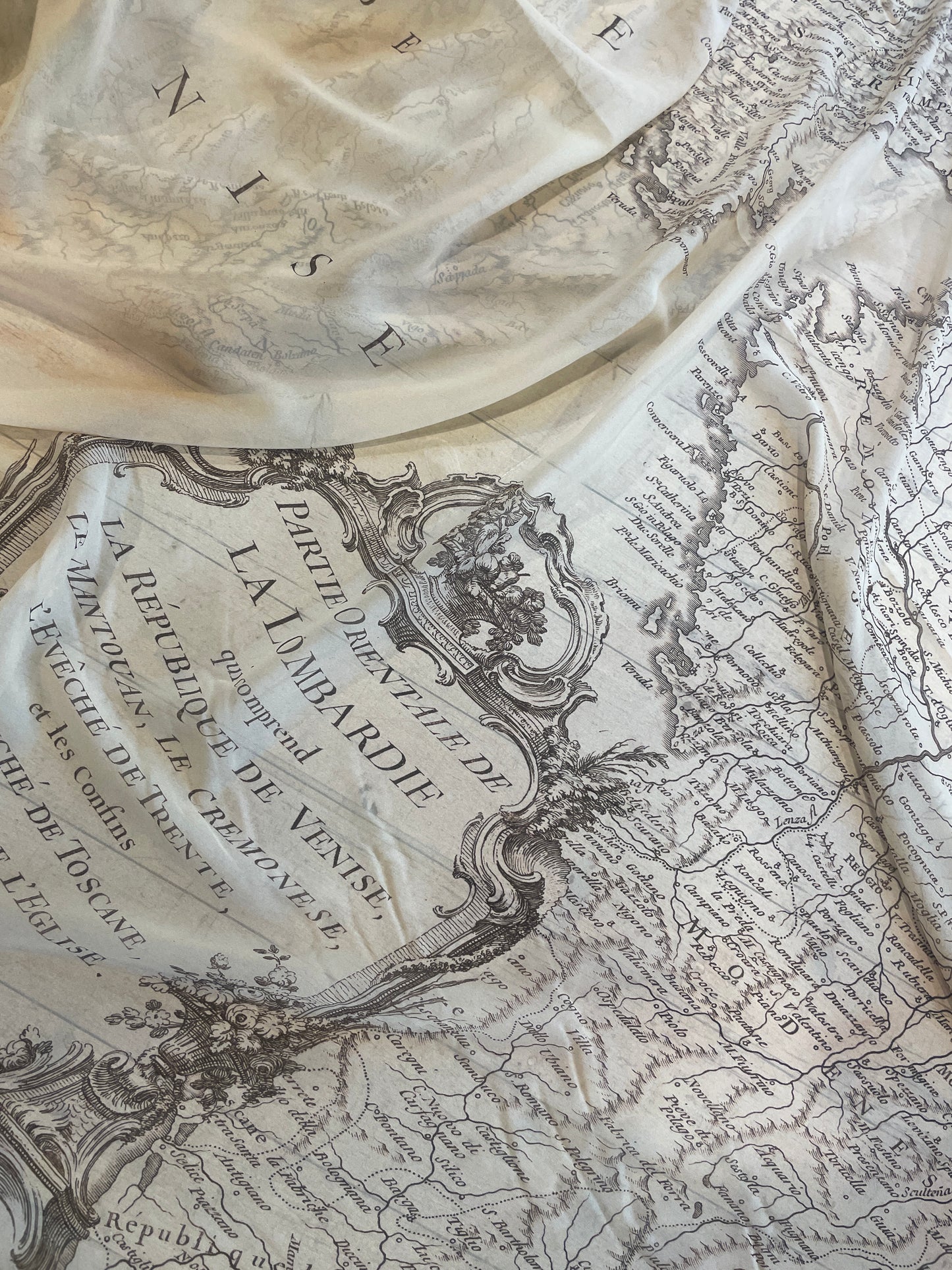 Golfe de Venise silk chiffon