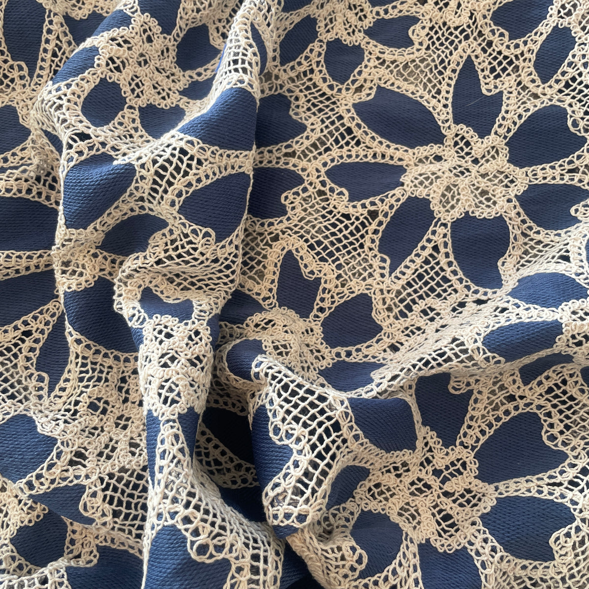 70cm resort life crochet lace