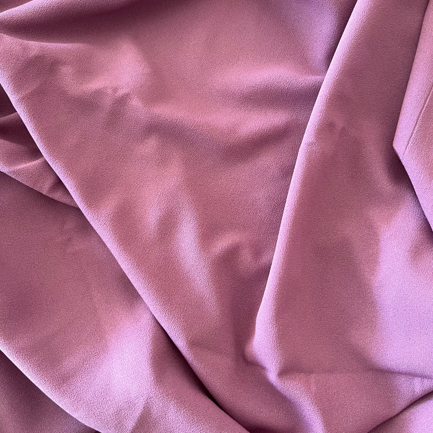 4.5m Amethyst Crepe de chine Polyester