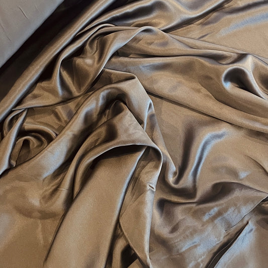 Chocolate torte silk satin