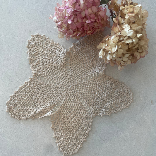 vintage crochet doily