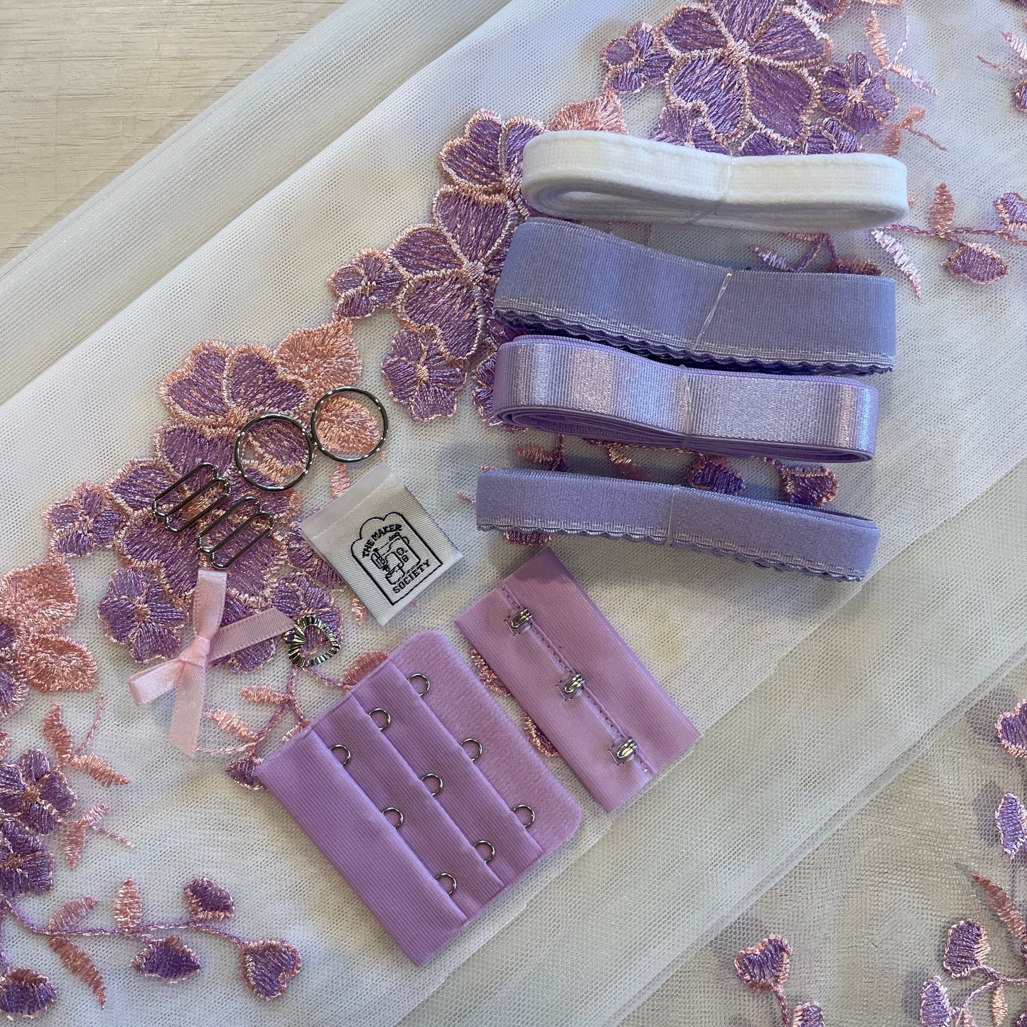 Misty mauve Wired Bra Kit Large