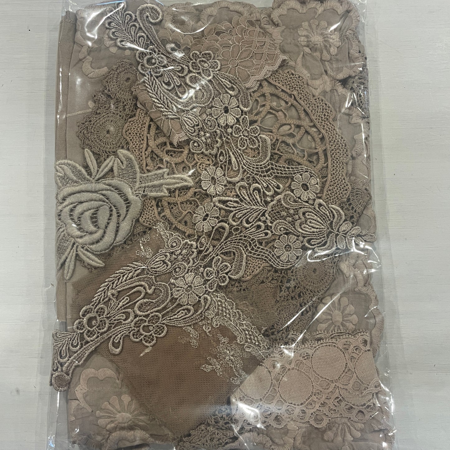 Mocha vintage linen pack #1