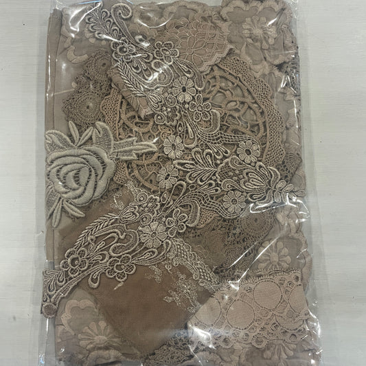 Mocha vintage linen pack #1