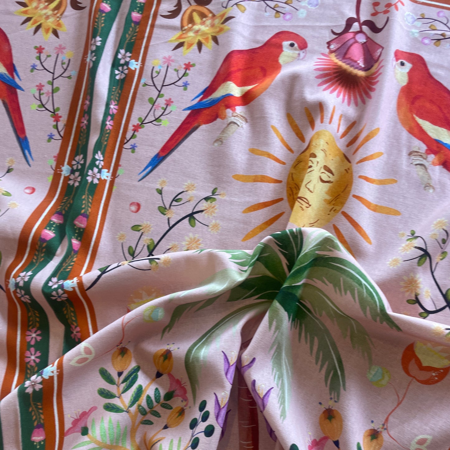 Rio jungle linen viscose MAKER SOCIETY EXCLUSIVE PRINT