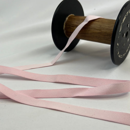 12mm pale pink hand dyed matte strapping