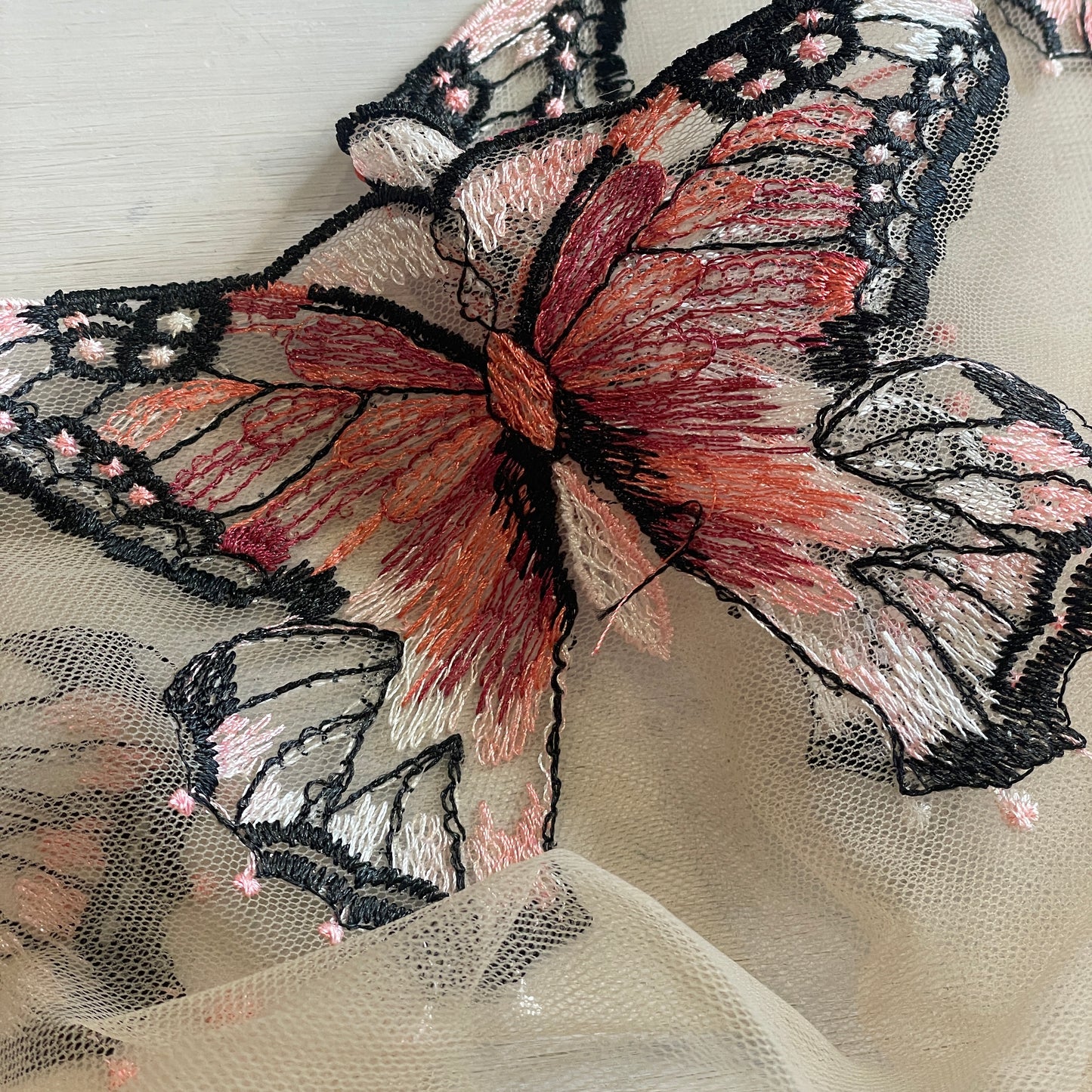 Mariposa Embroidered Lace