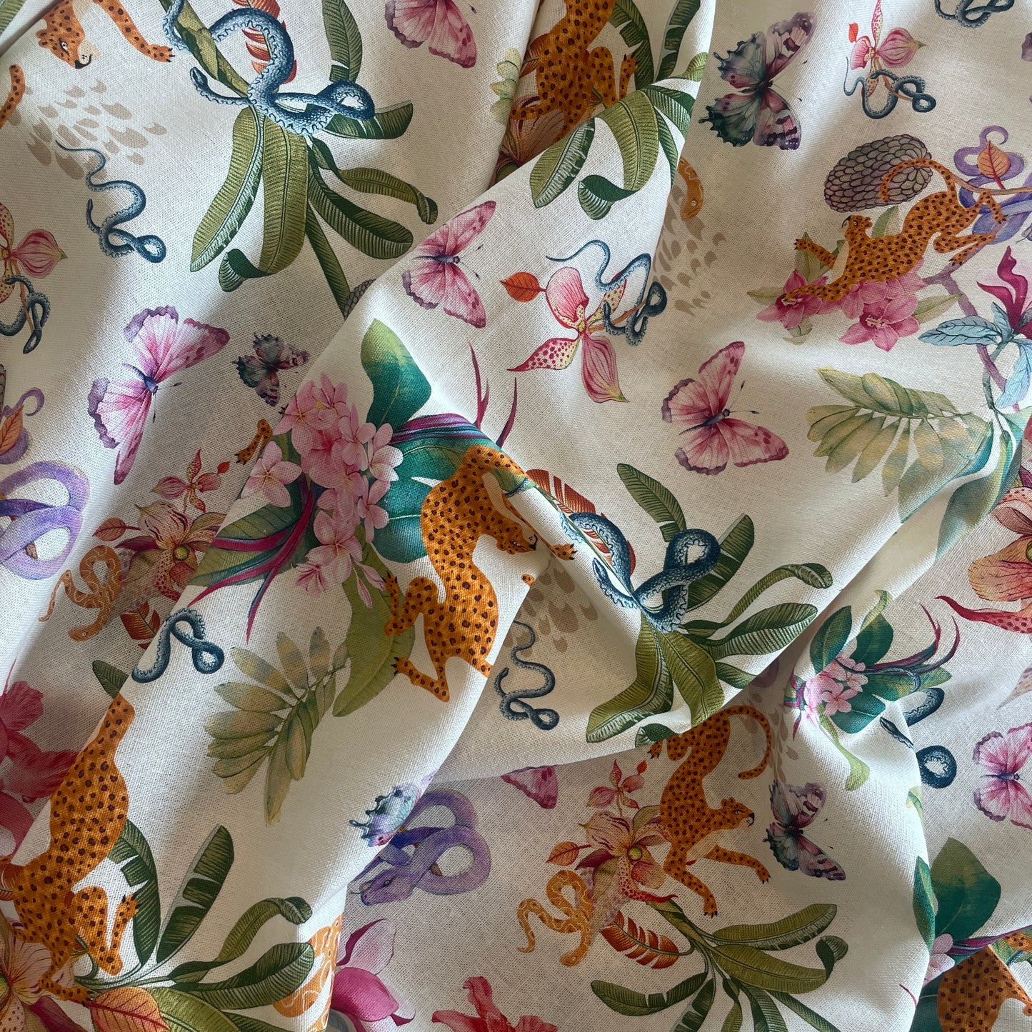 Forbidden forest linen viscose MAKER SOCIETY EXCLUSIVE PRINT