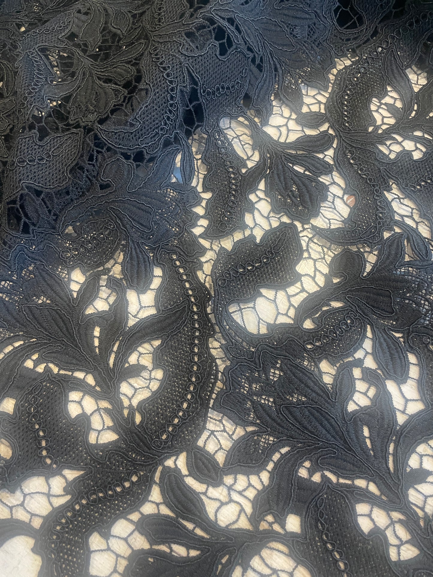 Layla black Corded Lace