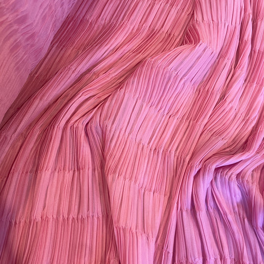 Fairy floss Perma Pleat Georgette