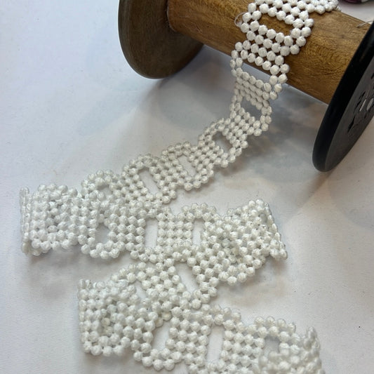 Bobble Guipure Lace Trim