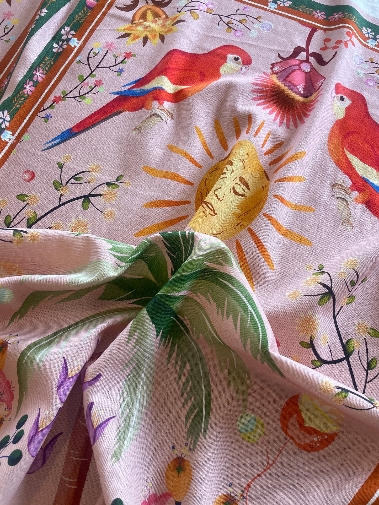 Rio jungle linen viscose MAKER SOCIETY EXCLUSIVE PRINT