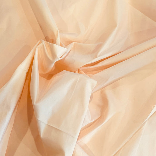 2.5 m butter yellow stretch taffeta
