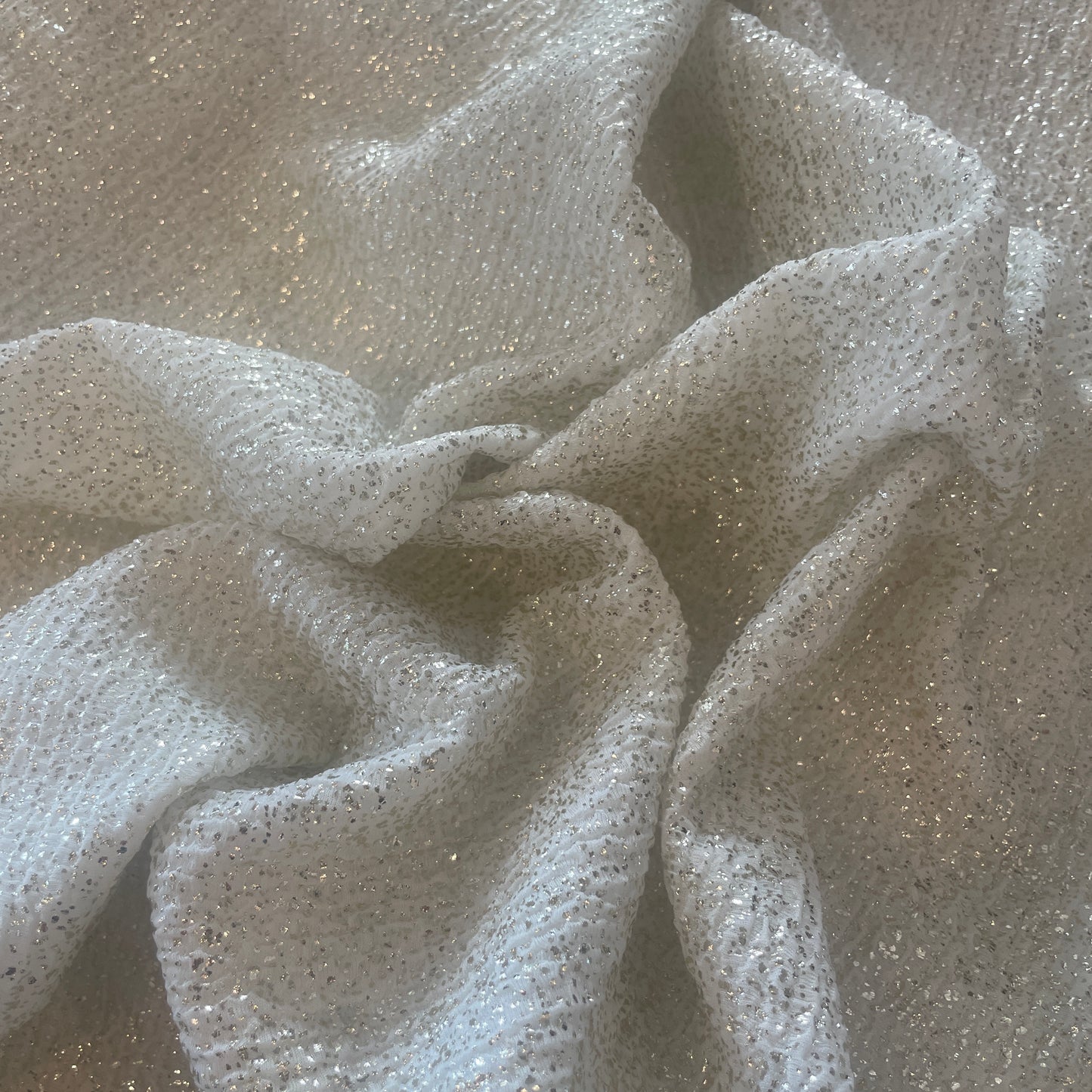 1.9m gold lurex flack knit