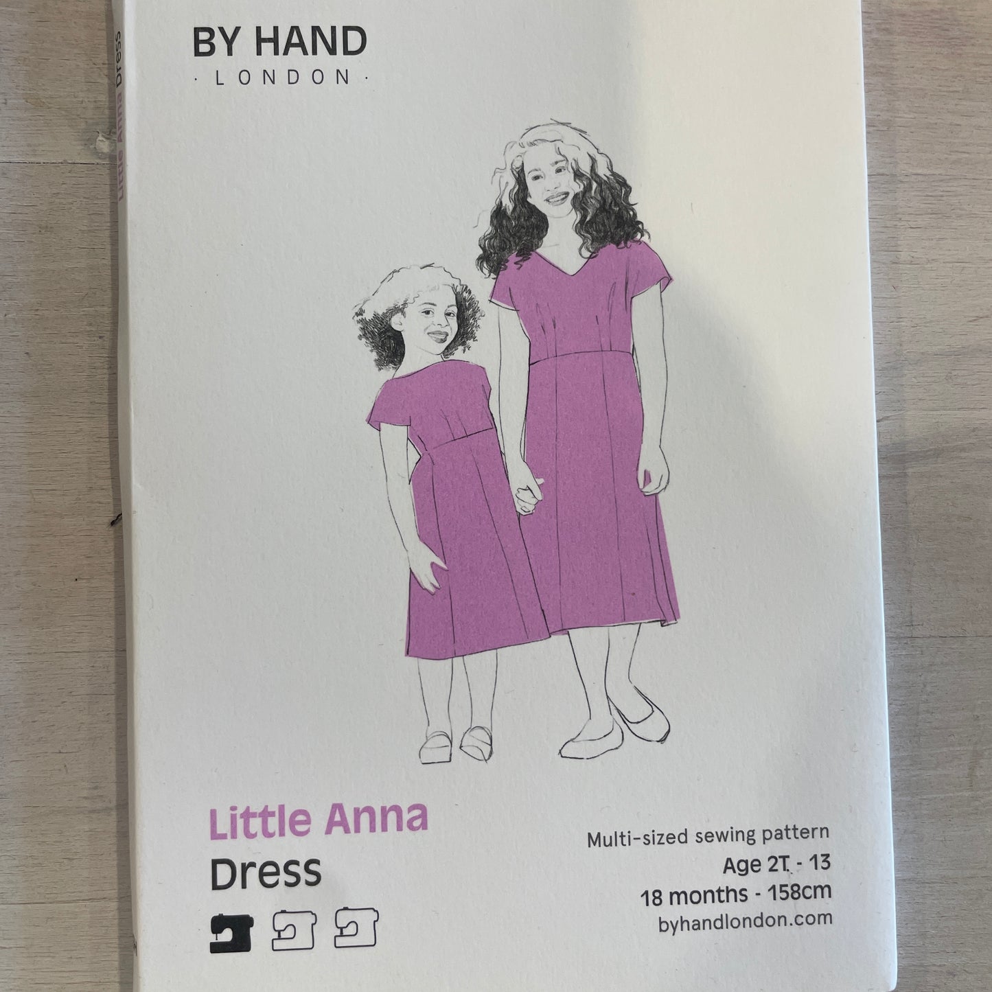 By hand London little Anna dress Age 2-13