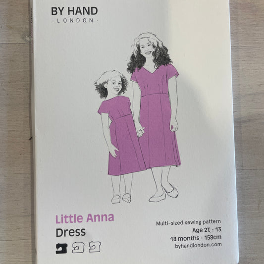 By hand London little Anna dress Age 2-13