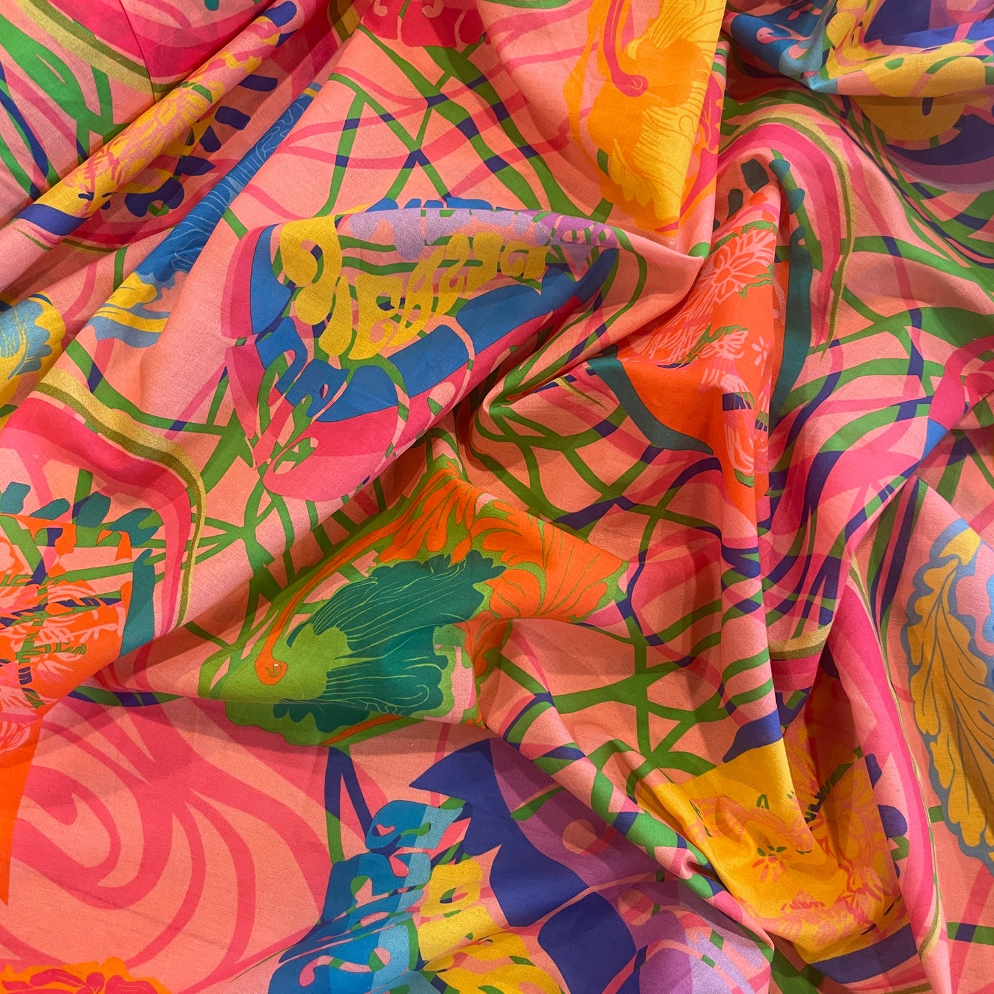 Summer fun  cotton voile