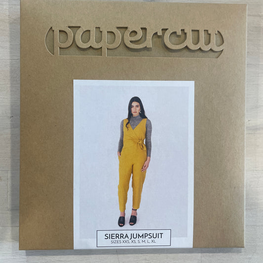 paper cut patterns Sierra jumpsuit