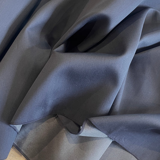 Alina airforce blue silk suiting