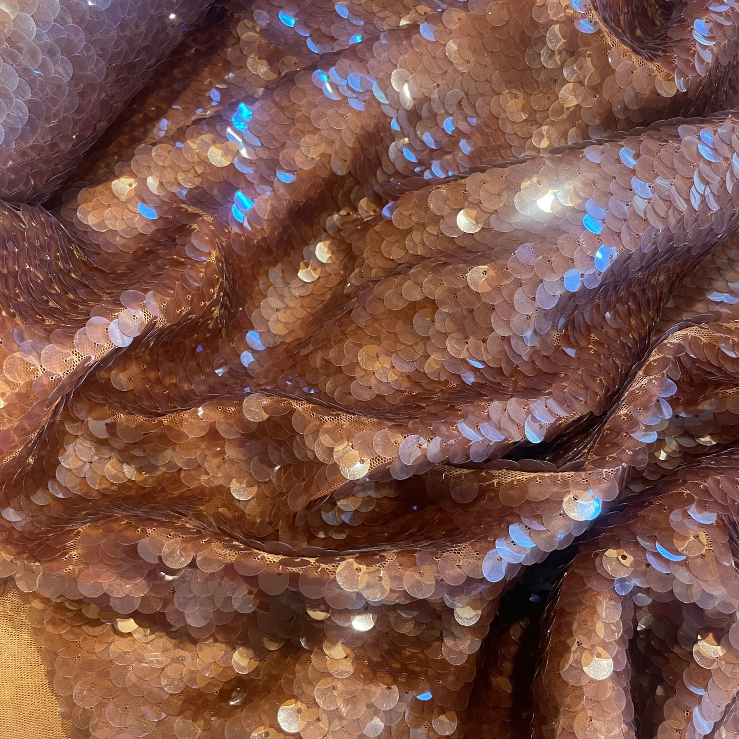 Coffee at midnight  sequin mesh