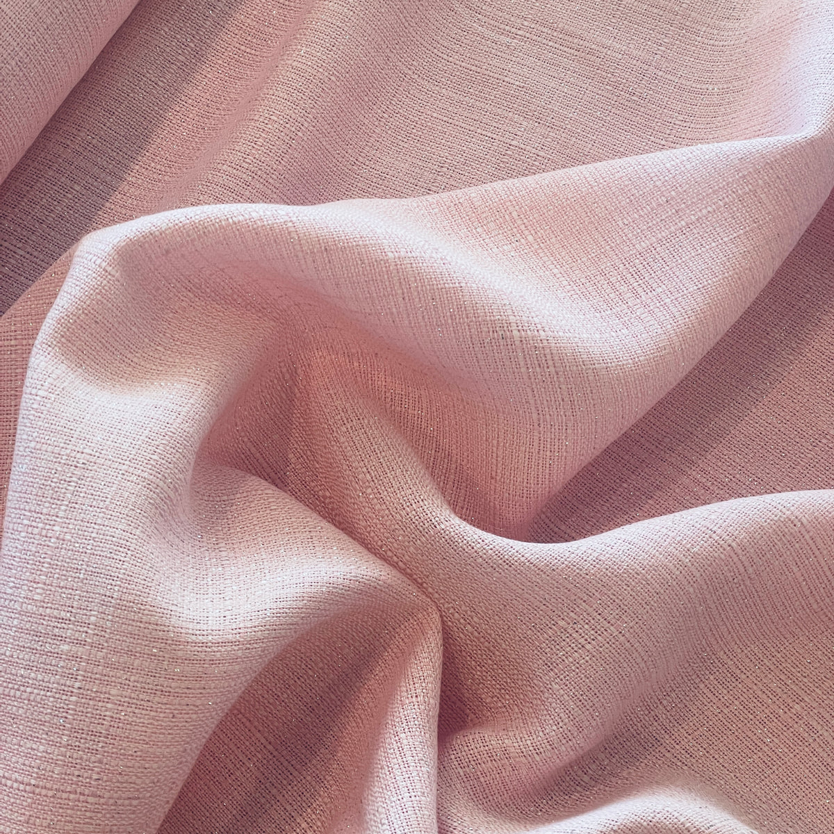 MOSCHINO baby pink sparkle suiting