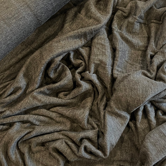 Cora charcoal wool blend knit