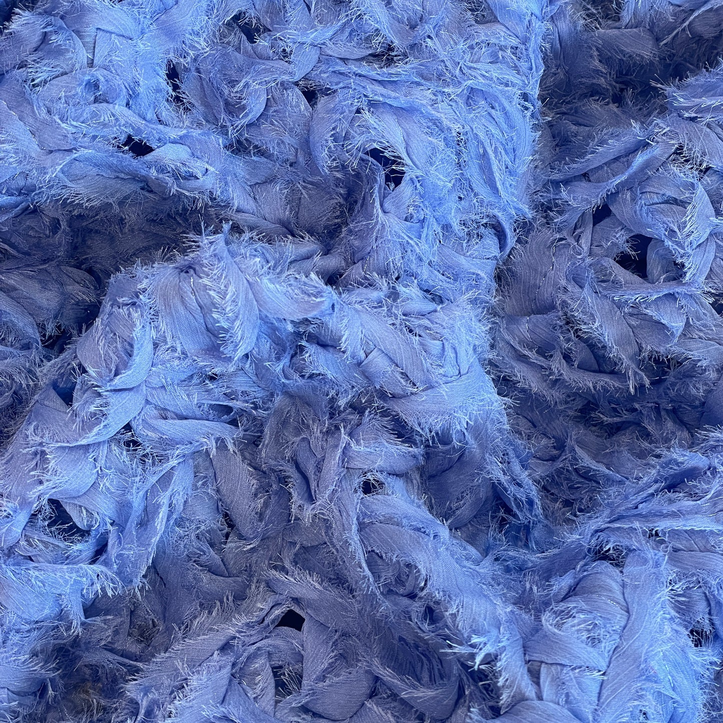 Jacaranda 3D Stitched Georgette