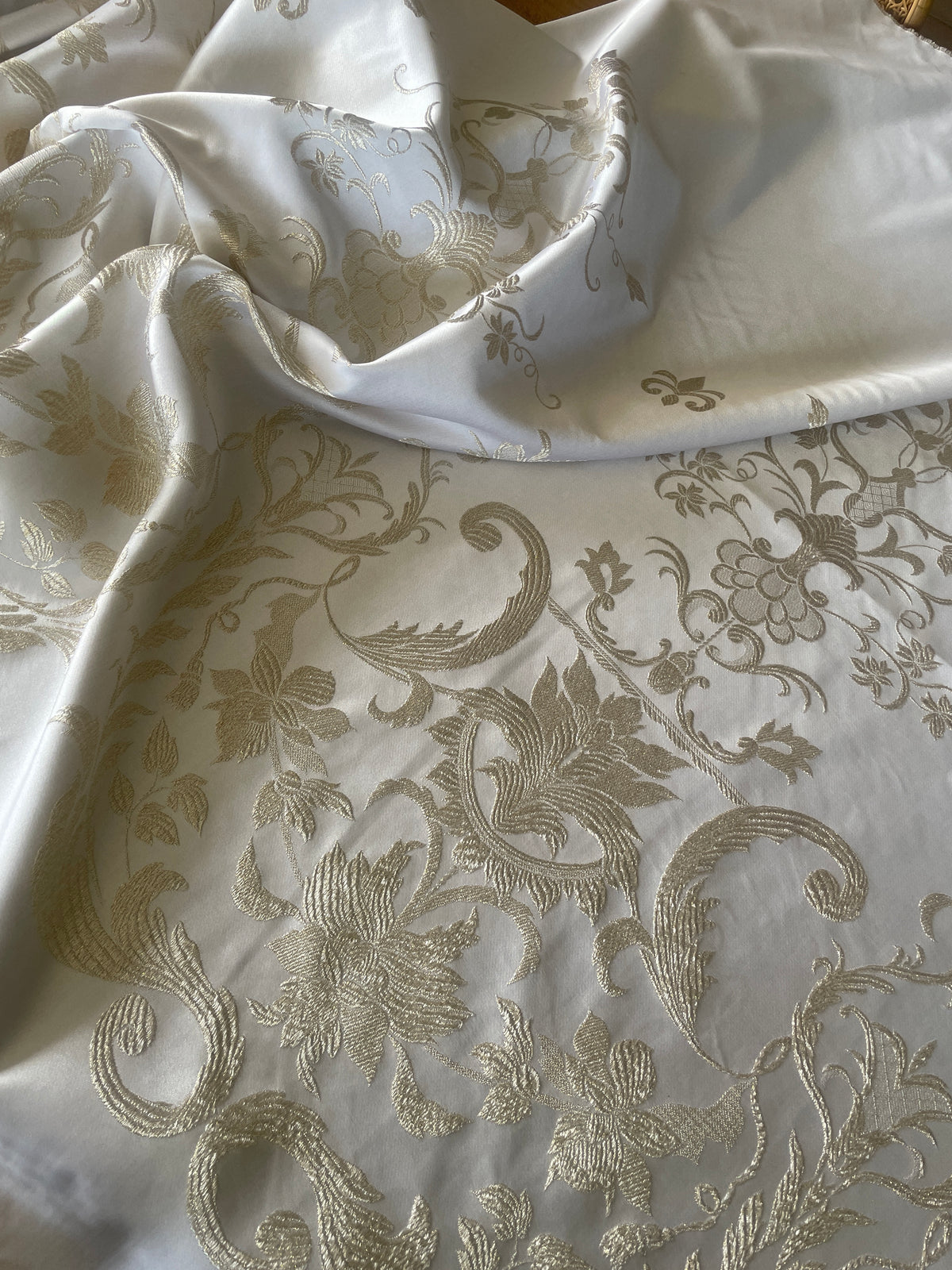 Guilded age lurex brocade