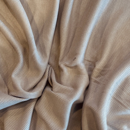 1m grey rib knit