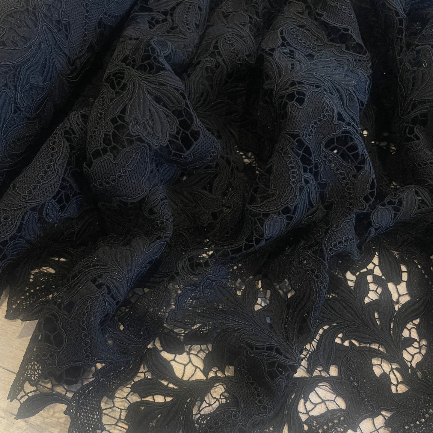 Layla black Corded Lace