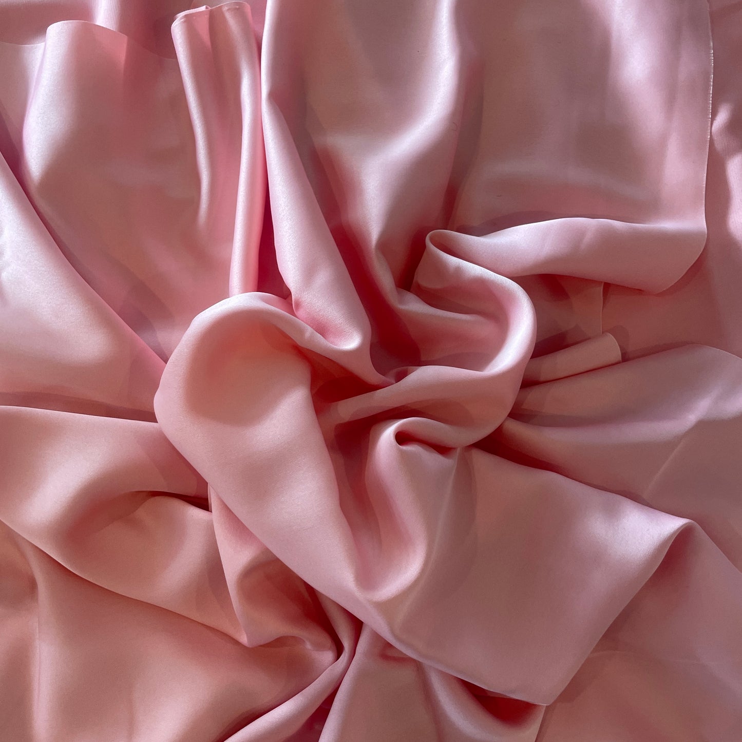 2.6m petal pink lightweight satin