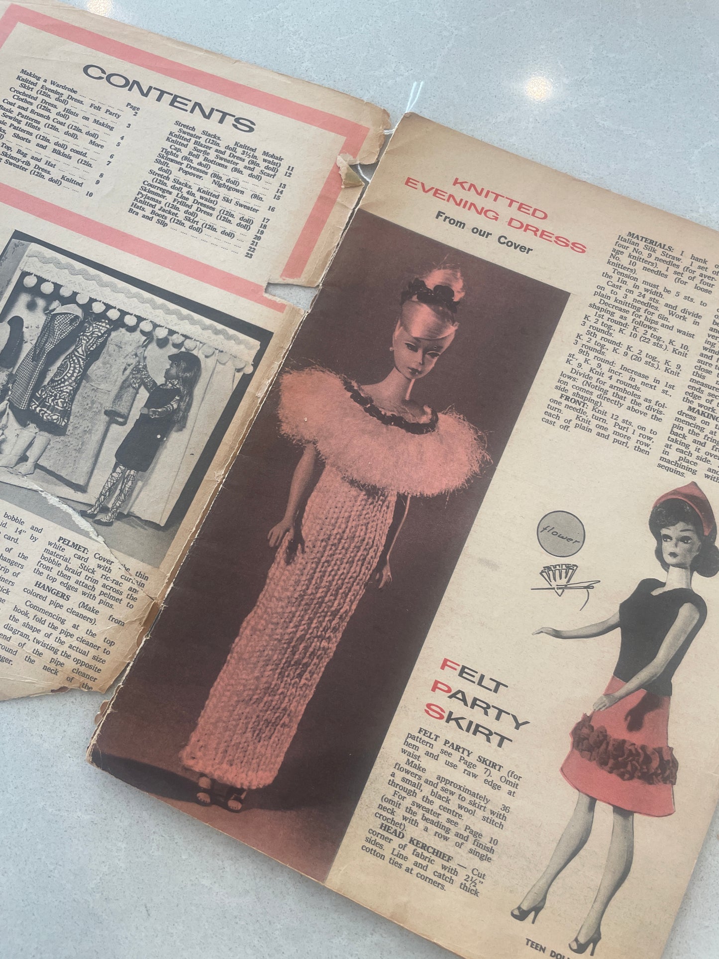 Enid Gilchrist teen dolls clothes pattern book