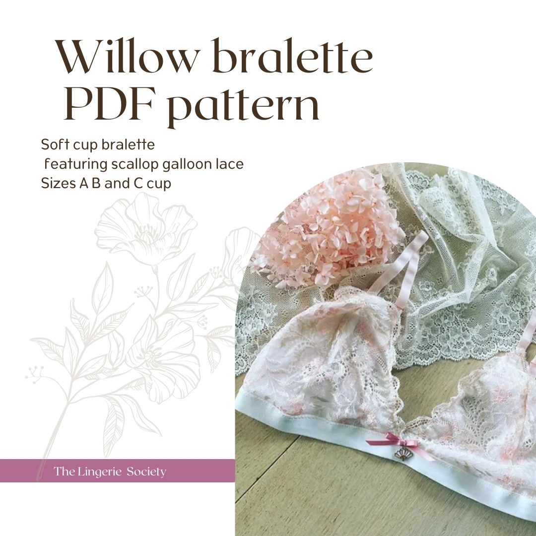 Willow Bralette PDF pattern