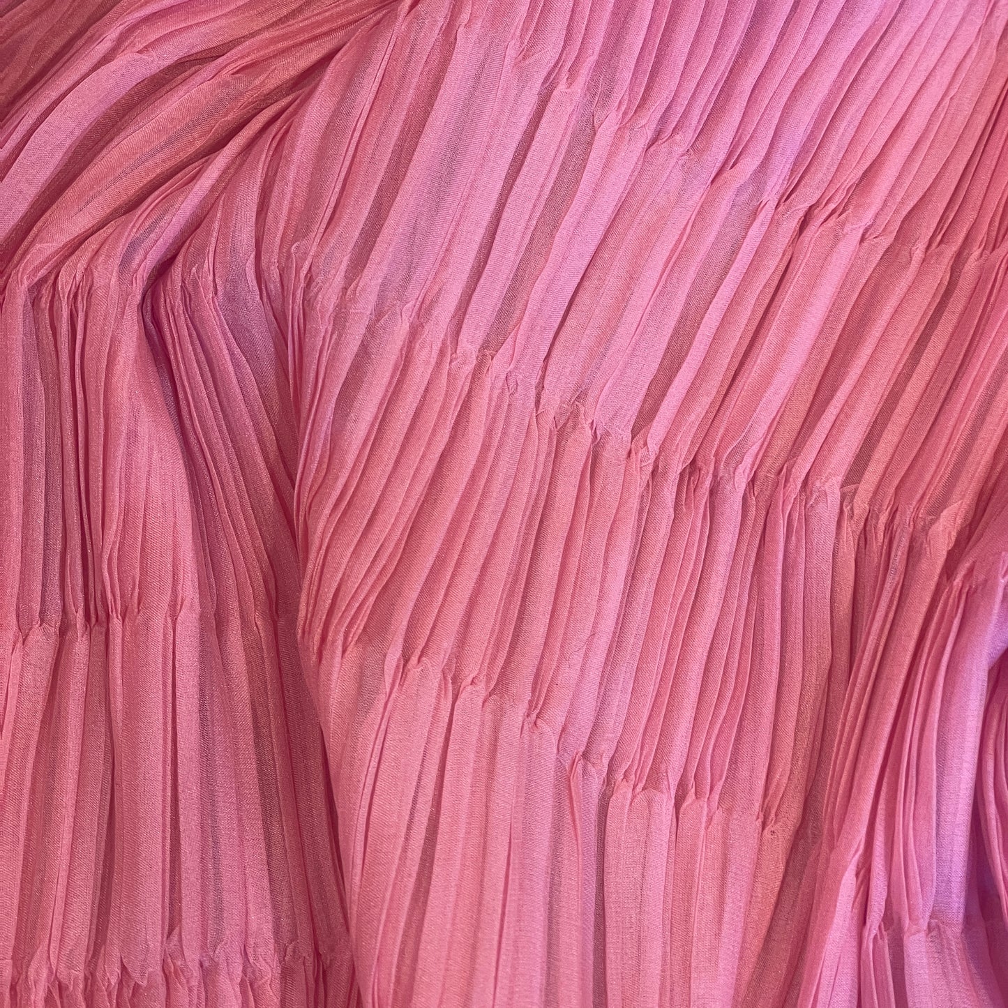 Fairy floss Perma Pleat Georgette