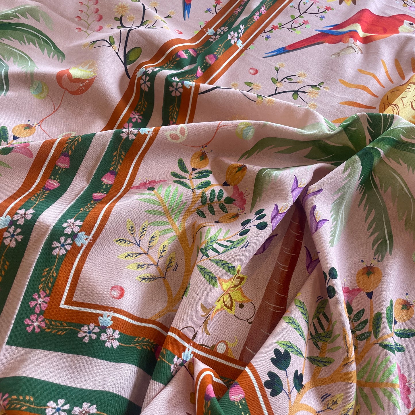 Rio jungle linen viscose MAKER SOCIETY EXCLUSIVE PRINT